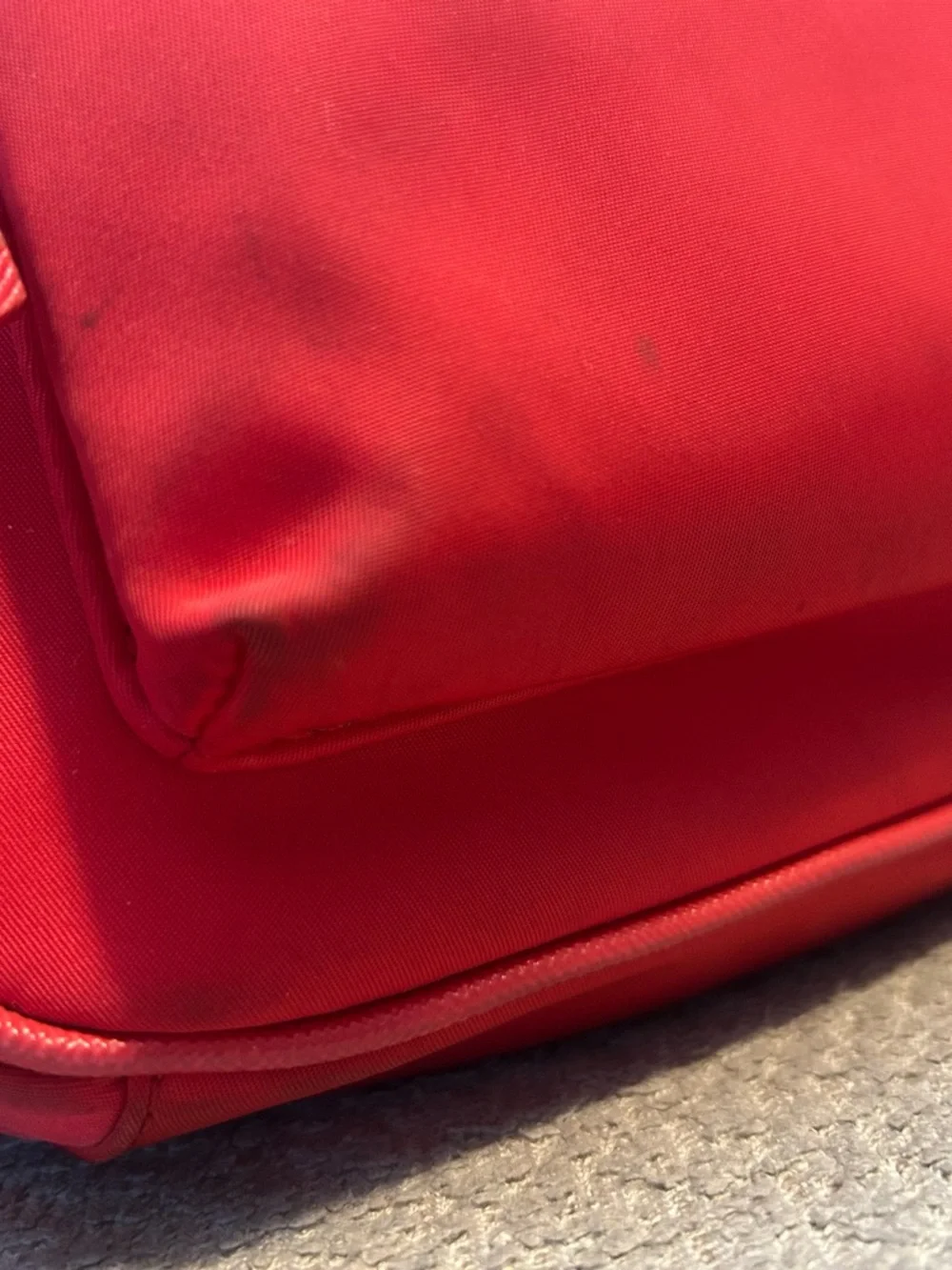 Kate Spade Red Nylon Mini Backpack